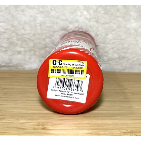 Stanley 16oz AeroLight Transit Bottle Candy Cane Twist Stainless Steel NEW - Picture 9 of 9